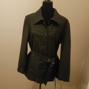 Sienastudio black raincoat